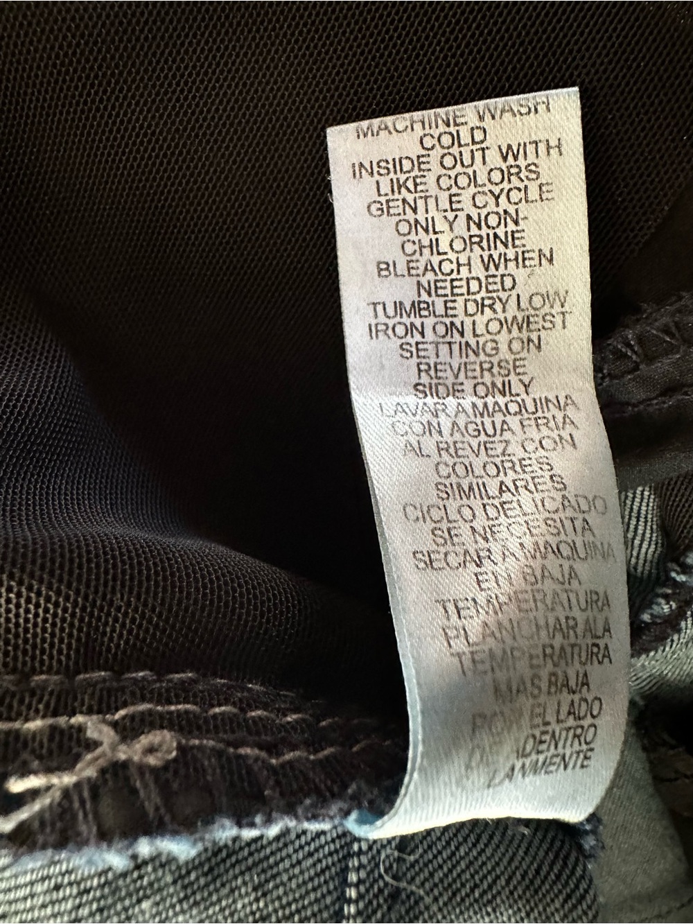 Democracy Ab'solution Dark Wash Skinny Jeans Size 4 EUC - Picture 8 of 8